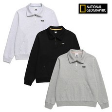 매장정품 내셔널지오그래픽 N241WSW050 매너티 여성 트레이닝 반집업 맨투맨