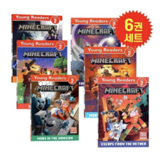 [다정책방] 영리더스 마인크래프트 6권 세트 Minecraft Young Readers Level 2 영어원서, 1학년-1학기, 영어