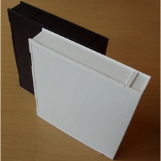 Print File 三孔環無酸底片保存盒，專業底片收納，無酸材質保護，三孔設計易整理, 1個, 灰