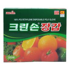 지엠디콤파니 크린손 고급형 프리미엄 위생장갑 200매, 1개