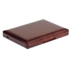 빨간색 나무 오보에 리드 케이스 상자 리드 보관 보관 12 개, 1개