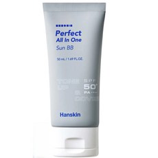 Hanskin 男士完美多合一防曬BB霜 SPF50 50ml 遮瑕 修飾毛孔, 1個