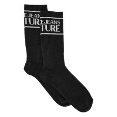 베르사체진쿠튀르 로고 자카드 양말