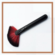 Hobby模改舖 大號軟毛扇形除塵刷 模型手辦娃娃清潔工具, 1個