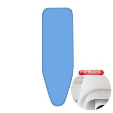 바라봄 스탠딩다리미판 접이식 다리미대, 1개, 보드3612 90x30 우아한 파란색 무슬린패드2겹포함