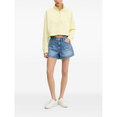 휴고 지퍼 넥 스웨트셔츠