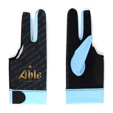 에이블 프로 중지 오픈형 당구장갑, 스카이, 1개