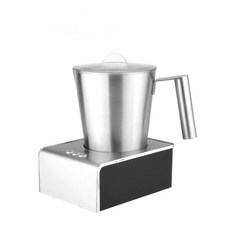 Junior 喬尼亞 電動冷熱奶泡器 分離式電動奶泡機 不沾款/不銹鋼款 輕鬆打奶泡 綿密奶泡 加熱快速 公司貨, 不銹鋼款