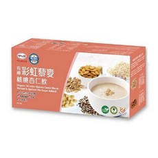 呷七碗生技 有機彩虹藜麥核桃杏仁飲 20包入 即沖即食 全素, 400g, 1個