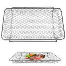 에메릴 라 용 GCQ 에어프라이어 바구니 매일 360 26 QT 초대형 에어프라이어 12.5'' 10.2'' 1.3'' 스틸 액세서리 교체 부품 와이어, 1 for Emeril Lagasse 25 QT S