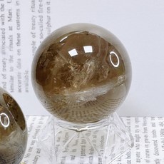 泰福水晶 茶晶水晶球 擺件