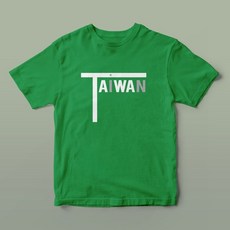 【CY】文創羽球短T 台灣T TAIWAN, 1個, F,XL