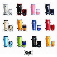 BMC 야구 타자 울트라 라이트 암가드 풋가드 세트, 1개, 핑크/스카이블루