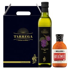 타레가 포도씨유 밀러소스 2병 혼합선물세트, 1개