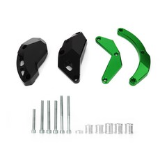 KAWASAKI ZX-10R 2016-2019 引擎保護邊蓋防摔塊 防倒球-極限超快感, Green, 1個