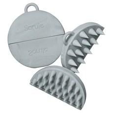 Sorule 反光髮梳, 1個, 灰色