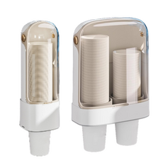 바니홈 무타공 종이컵 디스펜서, 1개, 화이트