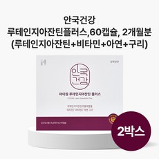 아이원 루테인지아잔틴 플러스, 60정, 2개