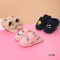 건종 라인프렌즈 피스 뽀글 덧신