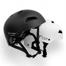 타이탄 자전거헬멧 성인용헬멧 전기자전거 전동킥보드 보호장비 에코드라이브 안전모, 블랙, 1개