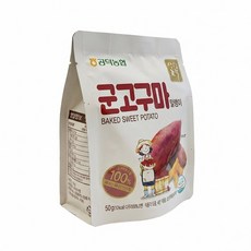[공덕농협] 달콤쫀득 군고구마 말랭이 50g x 10봉, 10개