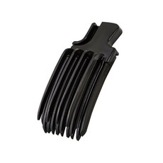 瀏海造型夾 髮根立體造型夾 - 輕鬆打造蓬鬆自然髮根 增加髮量 展現自信美麗, 1個, 瀏海蓬鬆髮夾, 黑