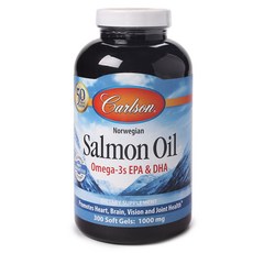 Carlson 挪威鮭魚油軟膠囊, 1罐, 300顆