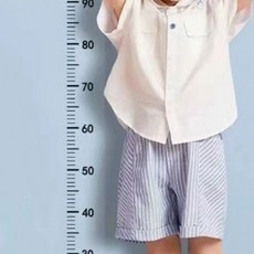 부착 투명 키재기 벽 접착식 스티커