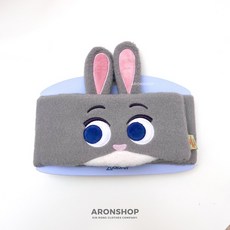 Disney 迪士尼 動物方程式 造型髮帶, 1個, 茱蒂兔子款(魔鬼氈款)