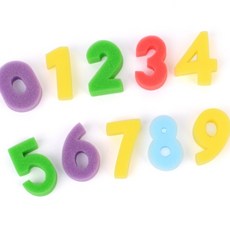 더라움몰 다용도 컬러 알파벳 숫자 스펀지 교육자재