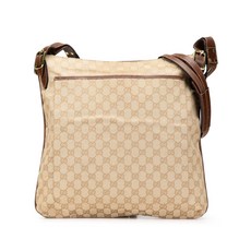 구찌 중고 2000-2015 GG 캔버스 크로스 백
