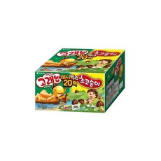 오리온 고래밥 초코송이 미니믹스 과자세트, 고래밥 볶음 양념맛 10p + 초코송이 10p, 1세트