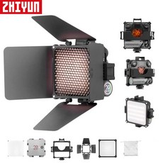 지윤 FIVERAY M20C 콤보 RGB 온카메라 비디오 조명 20W Zhiyun FIVERAY M20C Combo, 1개