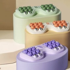 貓爪足底按摩器 磁珠按摩 滾輪按摩, 1個, 升級按摩貓爪輪【塑性-減肥-放鬆】橙色