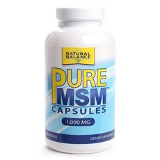 NATURAL BALANCE MSM膳食補充膠囊 1000mg, 1個, 240 件