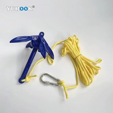 고무 보트 배 닻 하드 웨어 삼각형 앵커 스테인레스 닻, 포장 없는 알루미늄 앵커 0.4KG