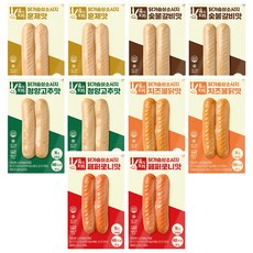 육식토끼 닭가슴살 소시지 80g 5종 혼합 40팩, 40개