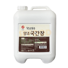 대상 청정원 햇살담은 양조국간장 100%발효 대용량, 13L, 1개