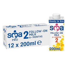 SMA PRO Follow On Baby Milk 6개월 이상용 200ml 12개