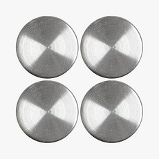 캠핑나사셋 고강도나사 원형고리 원형고리나사 손상방지나사 나사고정부품 손잡이나사 마모방지나사 나사돌리개 캡커버 원형고리못 나사덮개 스테인레스 19mm 4P 캡 실버 나사