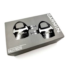 GARMIN RALLY RS210 雙踏板功率計，適用於 Shimano SPD-SL 鎖踏, 黑色, 1個