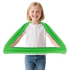 아동용 스트레치 밴드 포커스 툴 76.2cm(30인치) 아동용 저항 밴드 116.8cm(46인치) 이상으로 늘어남 아동용 ADHD 도구 ADHD ADD 자폐 및 감각 요, 초록색