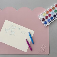 두잉썸 플레이 테이블 패드, 브레드 - 핑크, 핑크