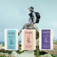 詩可貝SCOPē 迷迭香洗髮皂, 3件, 100g
