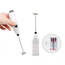 키첸 우유 전동거품기 미니거품기(건전지포함)색상랜덤 휘핑기 커피 전동, 단일상품1, 단일상품0