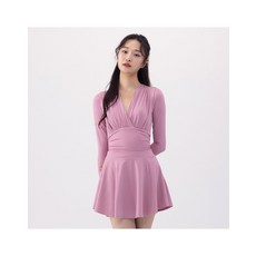 아레나 수영복 카리나 레저 원피스 세트 A4SL1SO03PNK