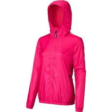 EasyMain 衣力美 女輕巧防風快乾雙層連帽外套 (附收納袋) Polartec Power Dry