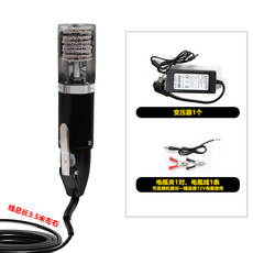 돼지 세척기 족발 돼지발 수세미 털제거 브러시, 유선 1개 나일론 브러시