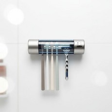 칫솔 살균기 칫솔 소독기 습기제거 스마트 칫솔꽂이 가정용 보관함 건조기 벽걸이 위생 욕실 용품 개인+지알트레이딩Shop, 빠른배송
