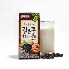 삼육두유 검은콩 호두와 아몬드, 190ml, 96개